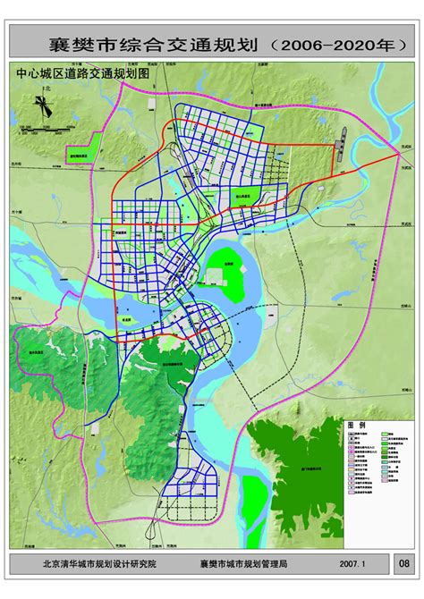 襄樊市规划图（2006--2020） - 土木在线