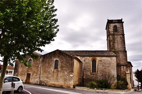 Photo à Alignan-du-Vent (34290) : église Saint-Martin - Alignan-du-Vent ...