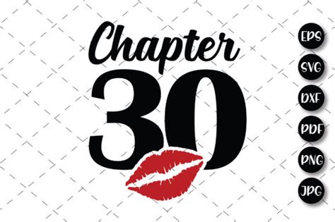 Chapter 30 and Fabulous Birthday (Graphic) by FauzIDEAStudio · Creative Fabrica