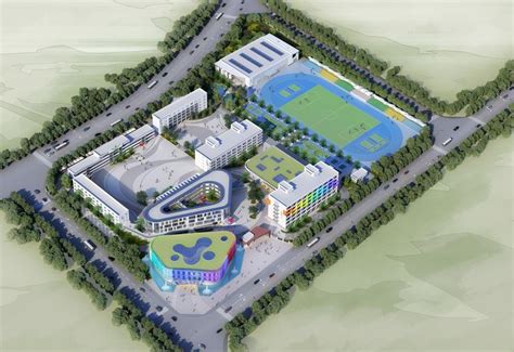 宜阳县艺术学校规划设计项目-公共建筑-智博建筑设计集团有限公司