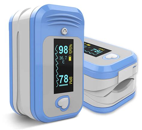伊喜畅医用家用指夹式血氧仪手指饱和度脉搏心率检测仪器老人测氧