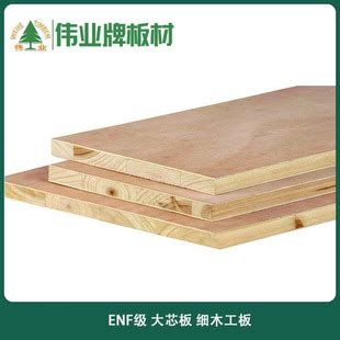 伟业生态板 ENF级环保大芯板 细木工板家具板材 家装板材-阿里巴巴