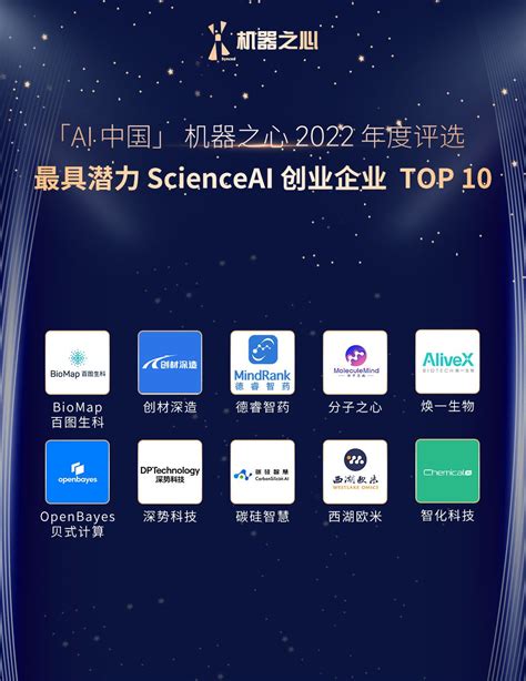 连续两年获评 2022 AI中国「最具潜力ScienceAI创业企业TOP10」 - Westlake Omics ｜ 西湖欧米（杭州）生物 ...