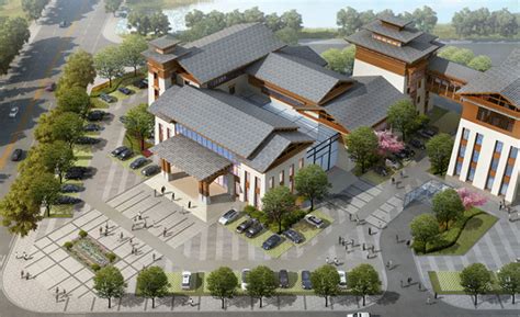 林芝市多布电站移民安置规划 - 公共空间设计