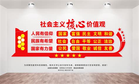 学校社会主义核心价值观,党建展板,宣传展板模板,设计模板,汇图网www.huitu.com