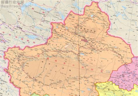 新疆和田地区政区地图_新疆旅游地图_新疆旅行网