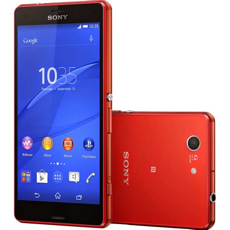 Sony Mobile Sony Xperia Z3 Compact D5803 16 GB Smartphone, 4.6" LCD1280 ...