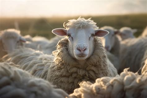 养殖场的羊高清图片下载-正版图片600217111-摄图网
