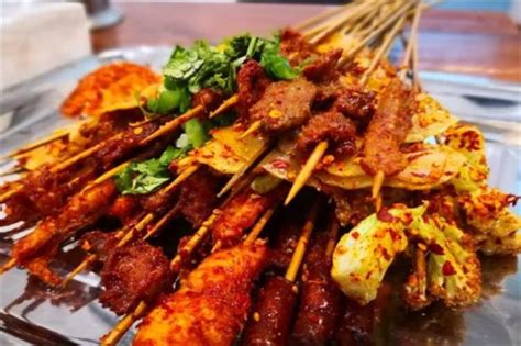 炸串食材清单大全,串的种类,串蔬菜菜品_大山谷图库