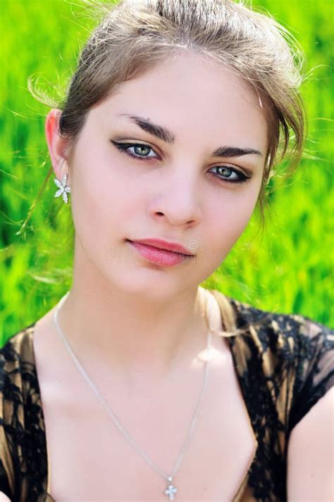 Attractive teen girl stock image. Image of gently, happy - 14520765