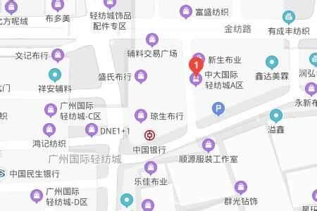 广州中大国际轻纺城分区布局详情一览_微商货源网