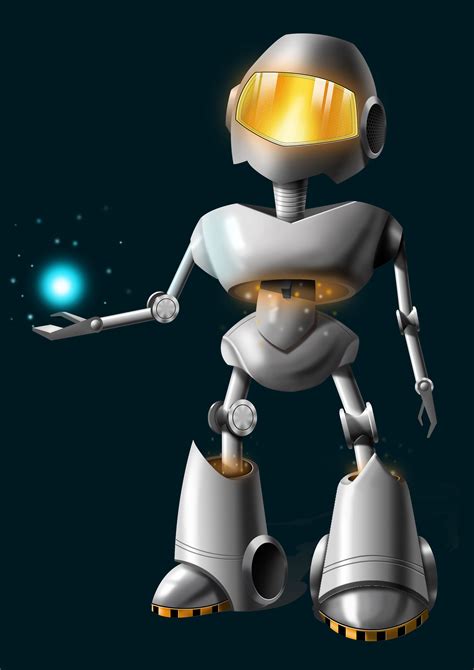 小机器人|三维|动画/影视|wlpng - 原创作品 - 站酷 (ZCOOL)