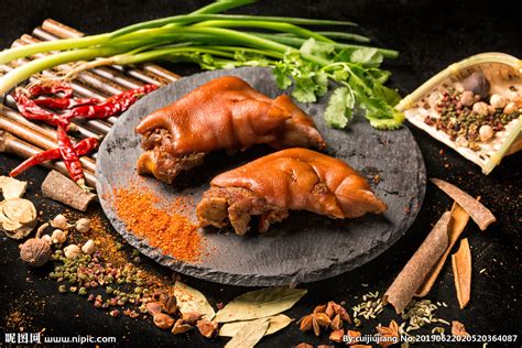 炭烤香猪蹄,中国菜系,食品餐饮,摄影素材,汇图网www.huitu.com