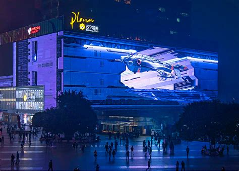 重庆观音桥苏宁外墙LED大屏广告投放推介