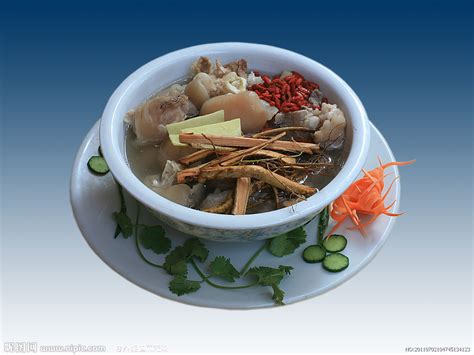 草根炖老鸭汤,中国菜系,食品餐饮,摄影素材,汇图网www.huitu.com