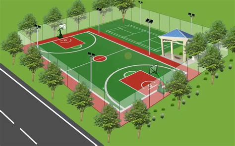 球场设计-广州绿林体育场馆设施有限公司