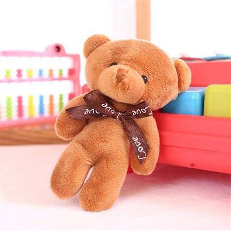 布娃娃熊公仔卡通玩具小熊 12cm玩偶婚纱礼品 泰迪熊可爱小熊公仔-阿里巴巴