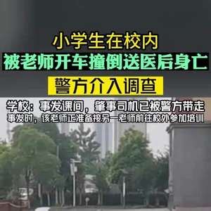 武汉一学生在校内被老师开车碾轧致死|武汉市|致死|监控_新浪新闻