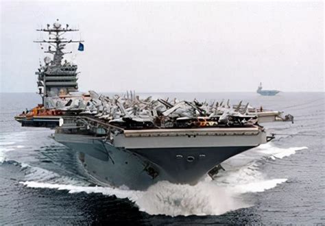 美军"华盛顿"号航空母舰修理完毕开赴日本 - 海洋财富网