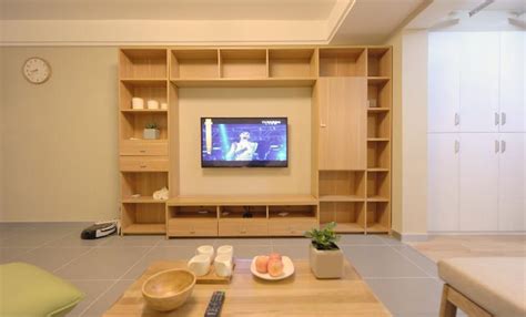 电视柜组合电视墙柜 这样设计好看又能增加储物空间！ - 本地资讯 - 装一网