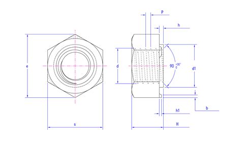 GB/T 13681-1992焊接六角螺母标准-螺丝标准查询-华人螺丝网