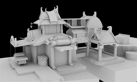 别墅,房子,房屋3D模型_其他建筑模型下载-摩尔网CGMOL