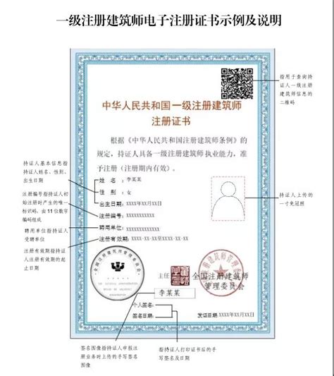 一级注册建筑师电子注册证书启用了！（内附操作流程）_上海施工设计资质代办
