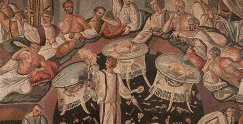 古罗马人饮食文化背后的奢靡之风：为什么不坐着吃饭，非要斜躺？_生活