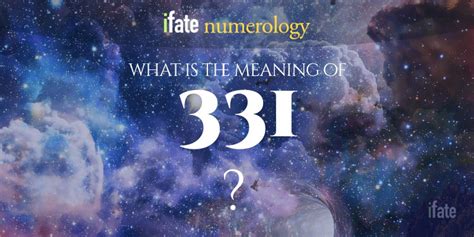 Number The Meaning of the Number 331