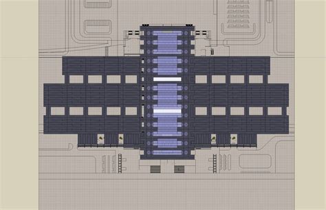 苏州火车站建筑设计SU模型[原创] - SketchUp模型库 - 毕马汇 Nbimer