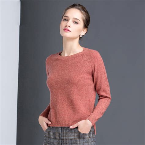 VIZA 2021冬季高领休闲风长袖针织衫女毛针织衫-淘宝网