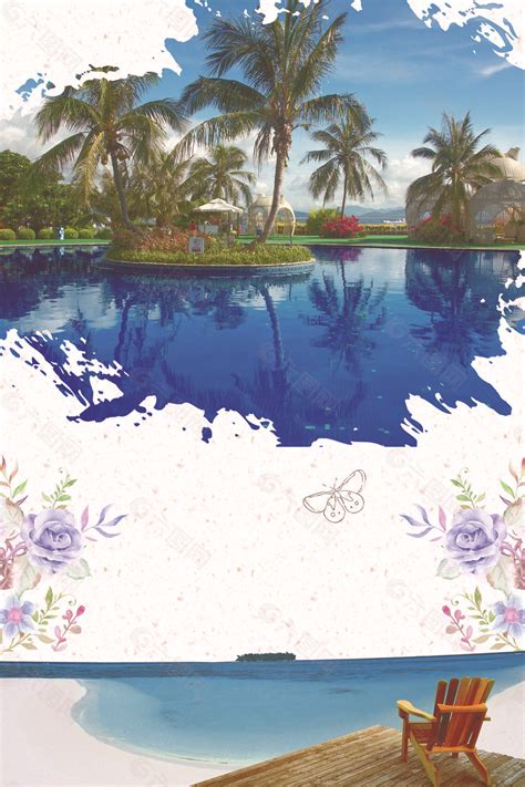 三亚夏季旅游海报背景素材背景素材免费下载(图片编号:9280757)-六图网
