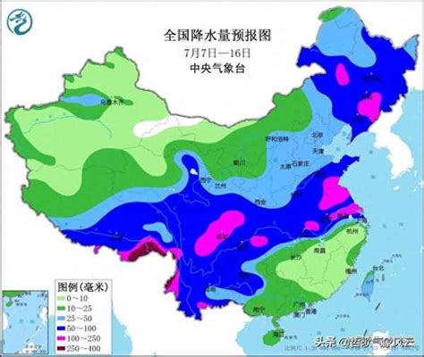 中央气象台发布暴雨蓝色预警 七省份有大雨或暴雨_手机新浪网