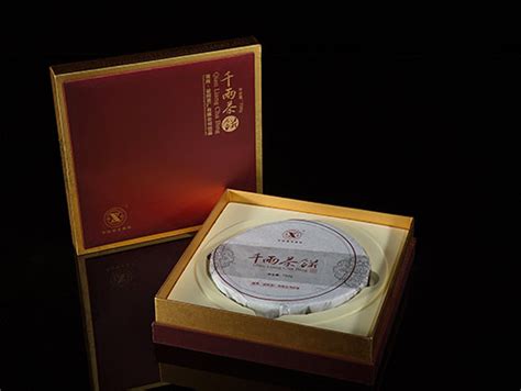 0.75kg千两茶饼礼盒 - 湖南省益阳茶厂有限公司