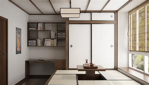 中式风格书房茶室一体设计效果图_装信通网效果图