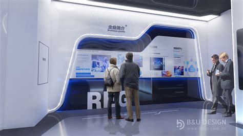 企业文化展厅设计效果图_上海 - 500强公司案例