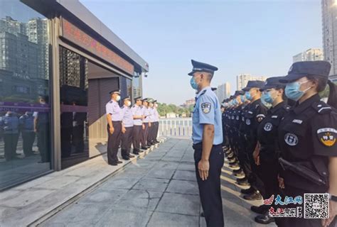 江西省九江市公安局打击新型网络犯罪侦查支队挂牌成立(组图)-特种装备网