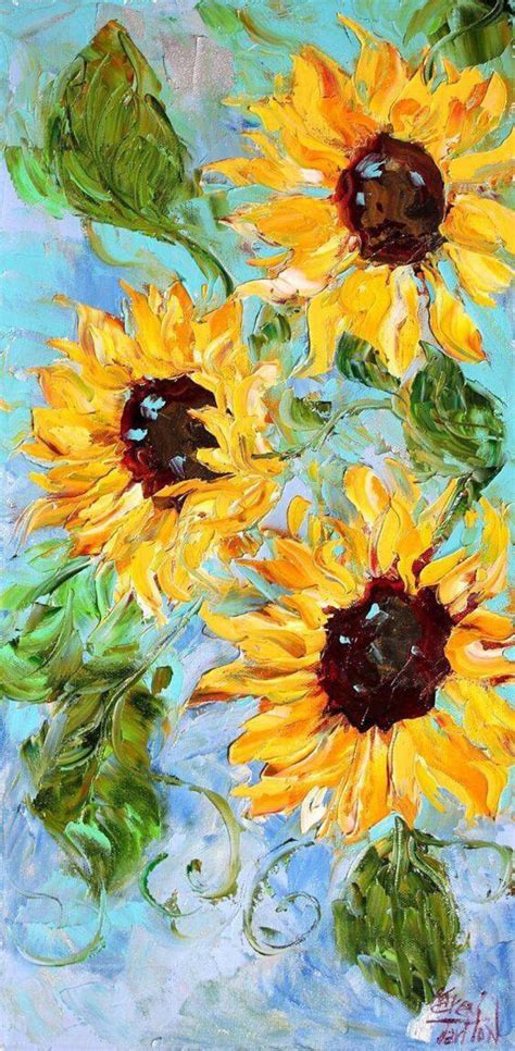 梵高7幅向日葵 纯手绘油画 世界名画欧式美式静物花卉玄关装饰画-美间设计