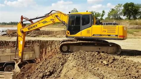 挖掘机操作经验篇：挖土、整平、挖沟、刷坡 - 知乎