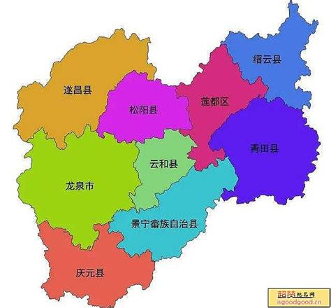 浙江省丽水市标准地图32K设计图__图片素材_其他_设计图库_昵图网nipic.com