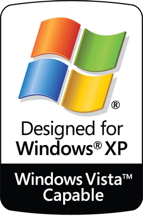 Designed for Windows XP Vista Capable | Download logos | GMK Free Logos