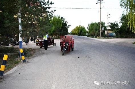 农村典型交通事故案例丨民勤：两辆三轮电动车在十字路口相撞，原因是……