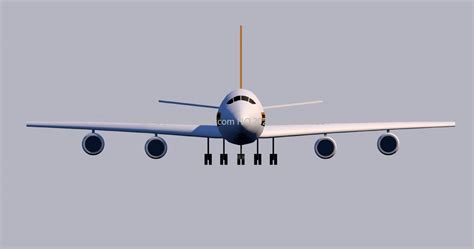 波音747客机模型3D图纸 - 3D模型下载网—航空航天行业3D模型下载 - 三维模型下载网—精品3D模型下载网