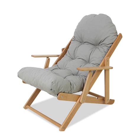 加固实用实木便携折叠懒人舒适躺椅-花生居