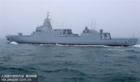 海军055型驱逐舰南昌舰入列【3】--图片频道--人民网