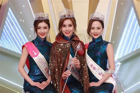 2018香港小姐总决赛：冠军陈晓华照片 网友称赞颜值好高_综艺节目_海峡网