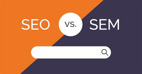 SEO vs SEM - What Is The Difference? - Venn Marketing