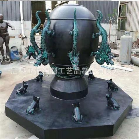供应大型铜雕地动仪 中国古代十大发明雕塑 张衡地震仪地理仪器-阿里巴巴