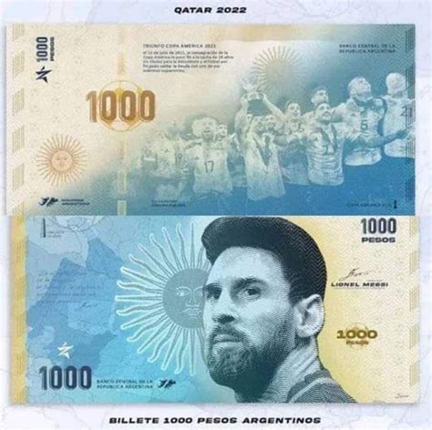 梅西要登上阿根廷1000比索纸币?阿央行消息人士辟谣__财经头条