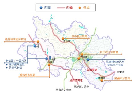 内江打造200公里内供氢输运圈 《内江市氢能产业发展规划（2021-2025年）（征求意见稿）》发布_全球氢能网